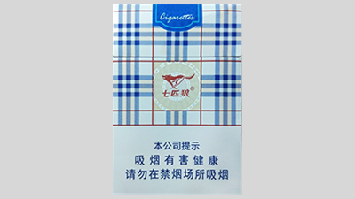 七匹狼蓝带中支香烟价格 七匹狼蓝带中支香烟图片