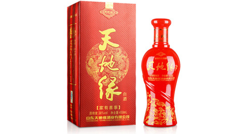 天地缘38度家有喜事450ml价格 天地缘家有喜事多少钱一箱
