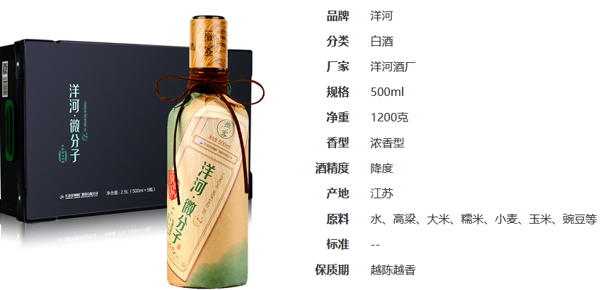 洋河微分子微客价格 洋河微分子微客怎么样