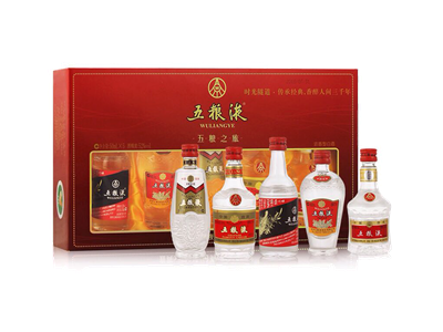 五粮液五粮之旅时光隧道小酒版52&deg;度