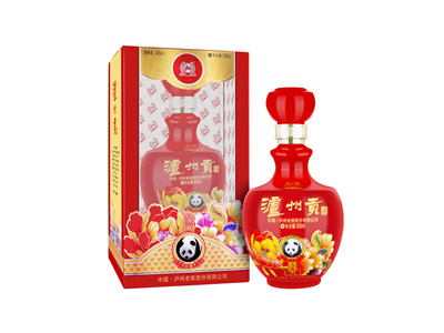 泸州老窖52度泸州贡A6浓香型白酒500ml