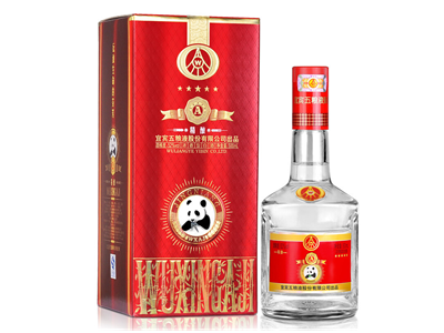 五粮液五星A级精酿熊猫酒52&deg;度浓香型单瓶装