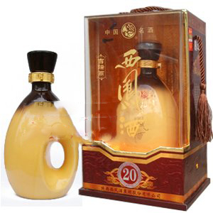陕西西凤酒吉瑞尔20年口感凤香型45度白酒500ml单瓶装