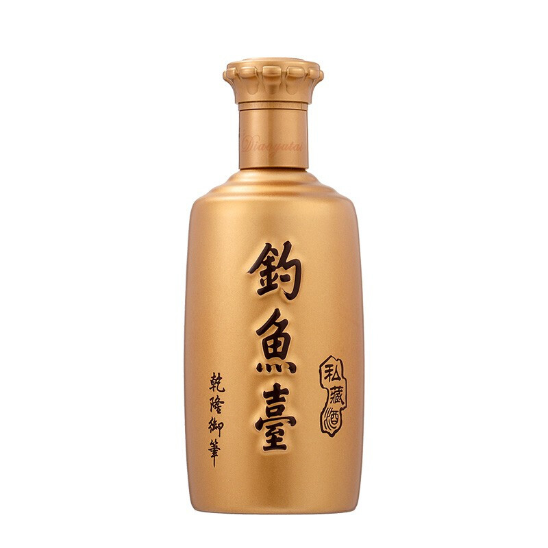 钓鱼台 私藏(金装) 53度白酒 500ml 单瓶装