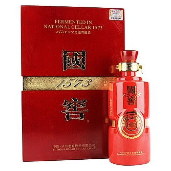 四川泸州老窖国窖1573酒750礼盒口感浓香型52度白酒750ml礼盒装
