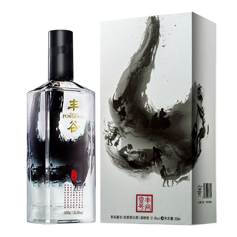 四川丰谷酒业 丰谷壹号纸盒装518度浓香型500ml