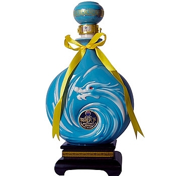 贵州茅台集团福满天下飞龙在天（蓝）口感浓香型52度白酒2000ml一坛装