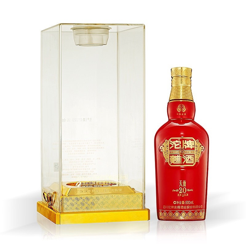 四川沱牌舍得集团沱牌曲酒天曲20年口感浓香型52度白酒500ml单瓶装