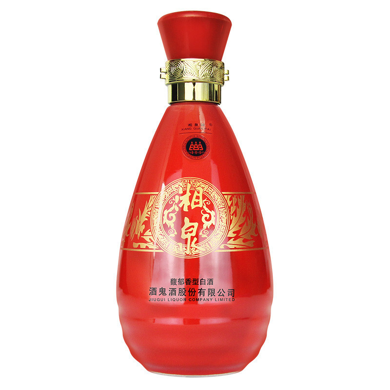 湖南酒鬼酒湘泉红陶酒52&deg;度馥郁香型500ml单瓶装