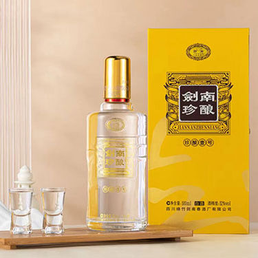 [A]四川剑南春酒厂剑南珍酿壹号口感浓香型52度白酒500ml单瓶装