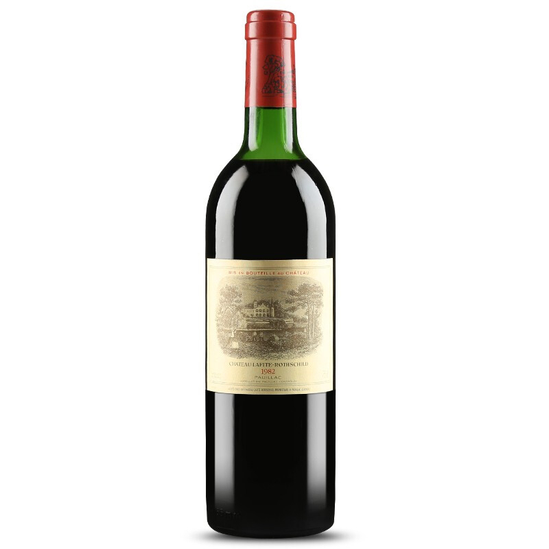 1982年大拉菲(LAFITE)波雅克（Pauillac）产区干红葡萄酒单支750ml