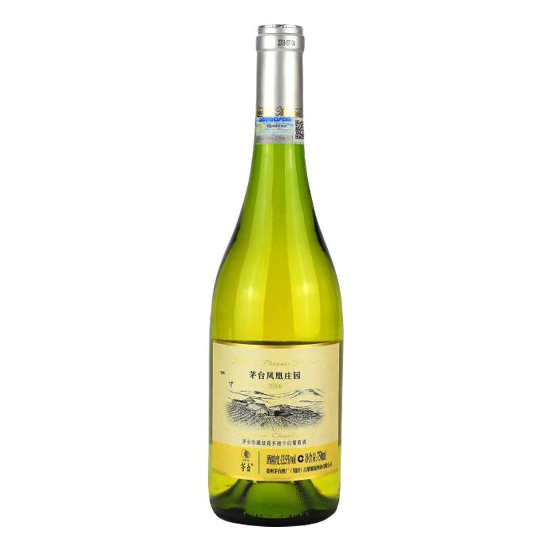 贵州茅台集团庄园2016年珍藏级霞多丽干白葡萄酒750ml单支装