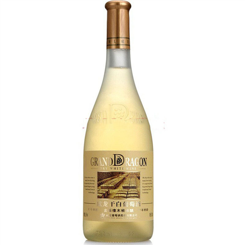 威龙21年雷司令金版橡木桶陈酿干白葡萄酒单支装750ml
