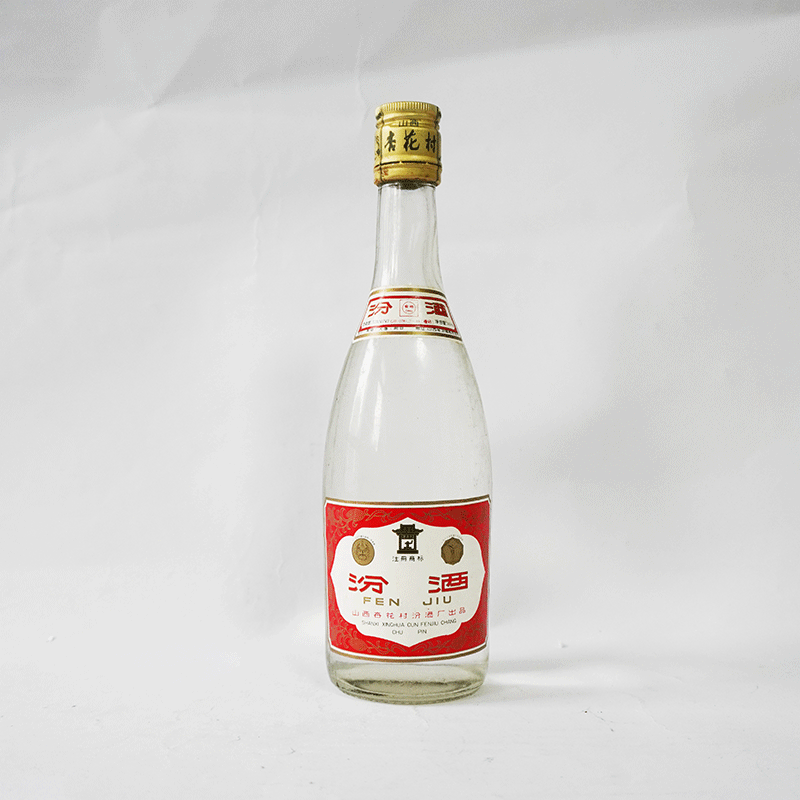 1986年汾酒 大盖 清香型白酒 60度 500ml