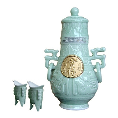 四川沱牌舍得集团舍得至尊30年仿汉代玉雕口感浓香型52度白酒1000ml礼盒装