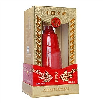 陕西西凤酒凤香典范特一号口感凤香型55度白酒500ml单瓶装