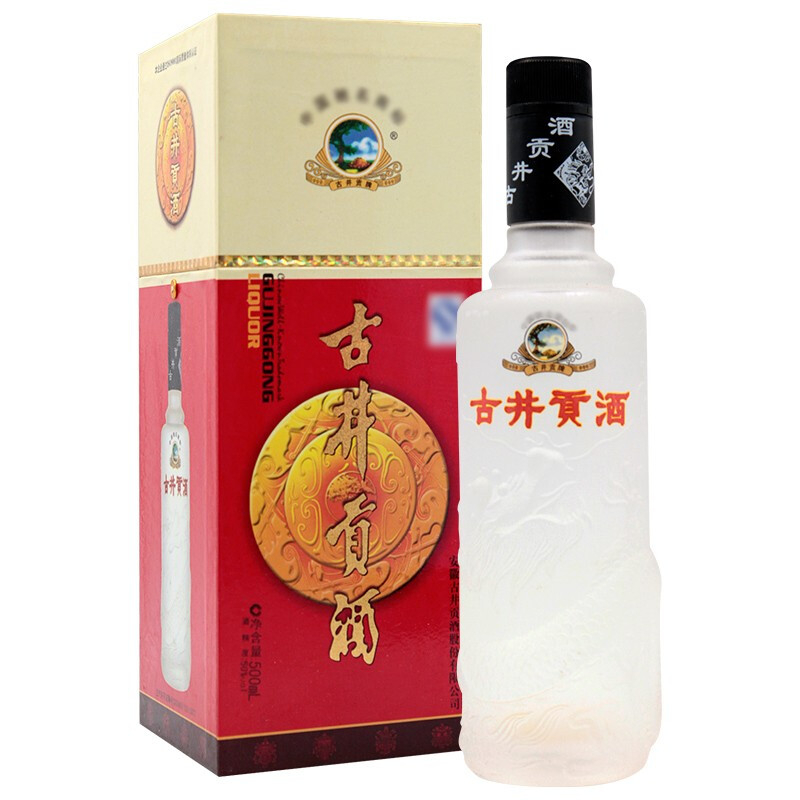 古井贡酒2006年龙瓶50&deg;度口感浓香型白酒500ml单瓶装