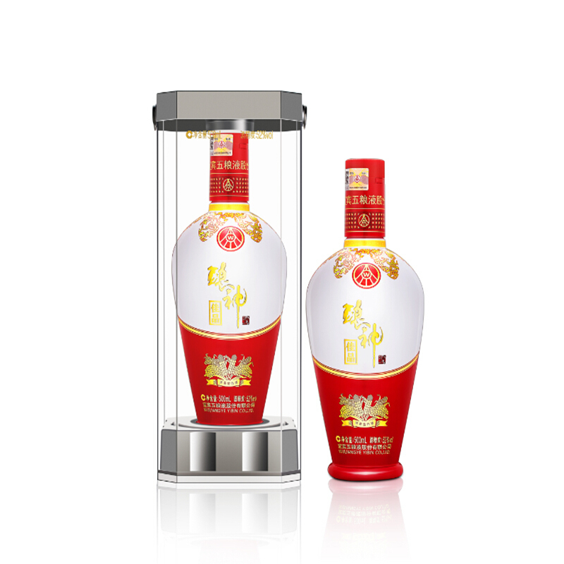 五粮液酿神佳品52&deg;度浓香型白酒500ml单瓶装