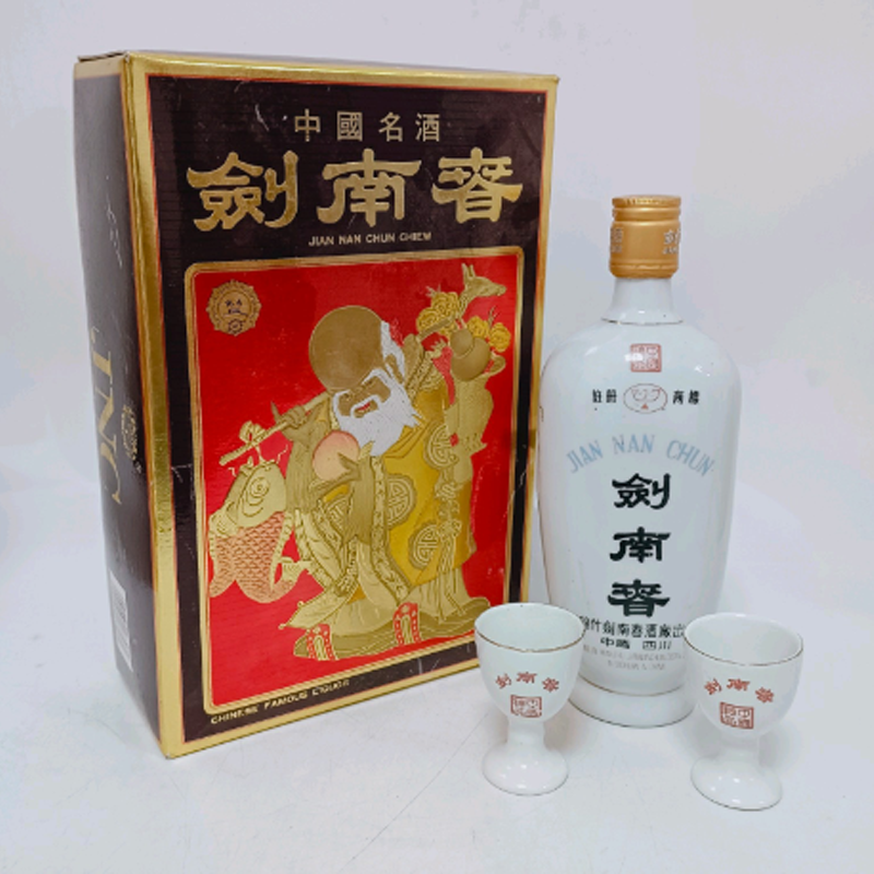 1999年剑南春 寿星黄盖52度 白酒500ml单瓶