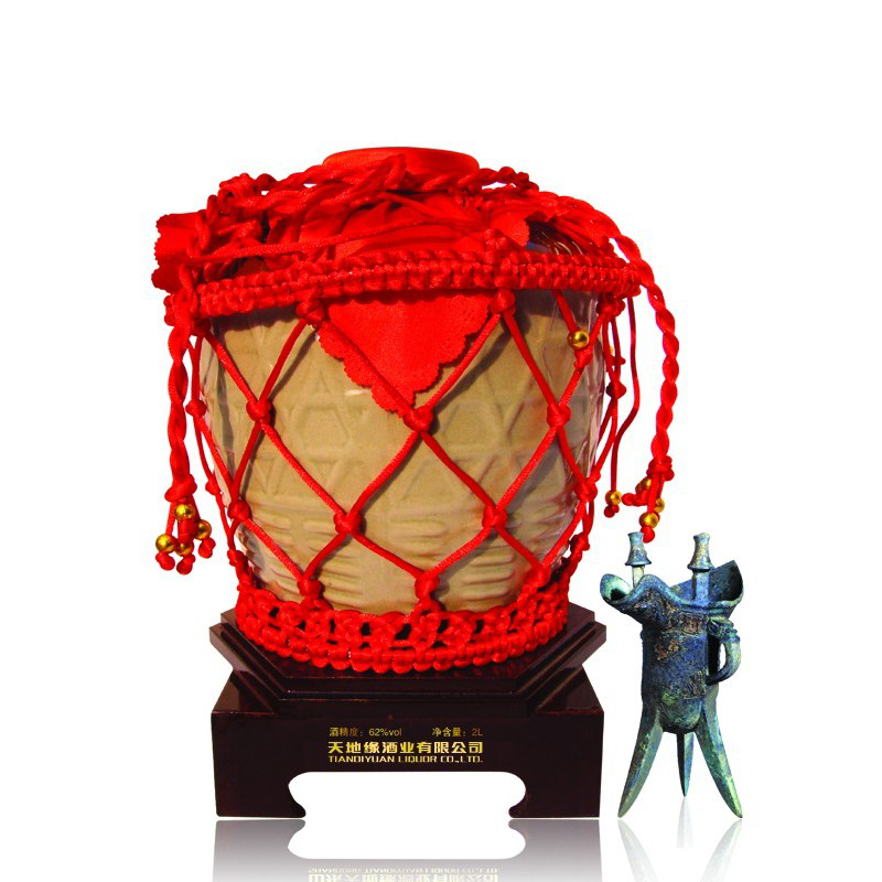 山东省天地缘大坛酒62度浓香型2000ml大坛装