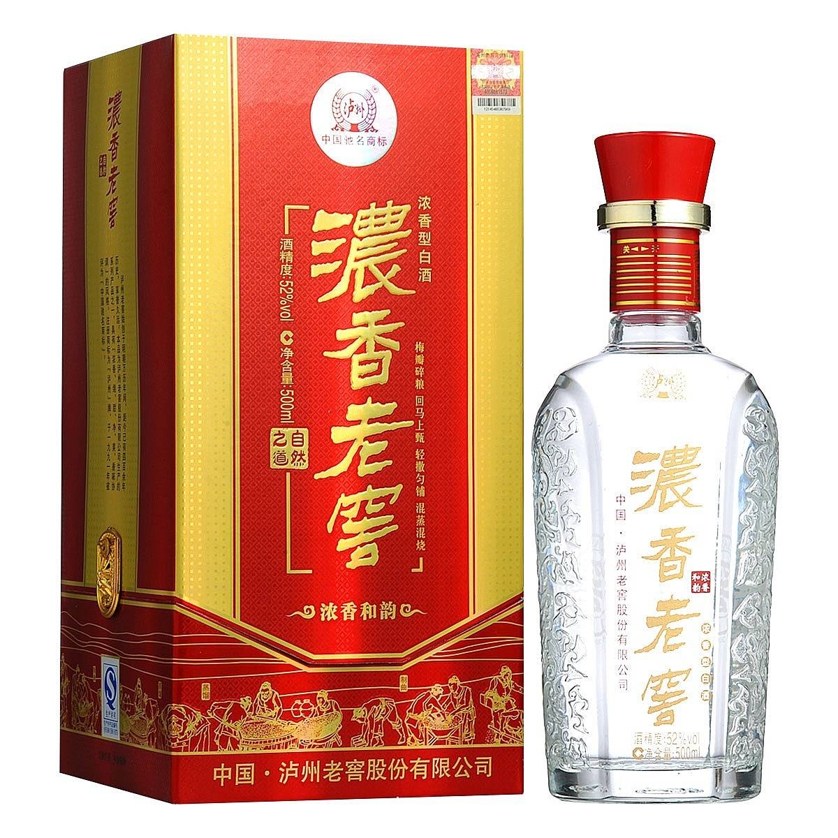 四川泸州老窖浓香老窖和韵口感浓香型52度白酒500ml单瓶装