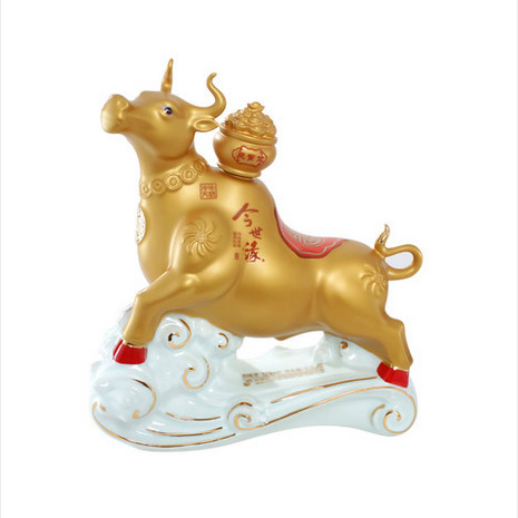 今世缘酒业牛势冲天58&deg;度醇厚浓香型2500ml一坛装