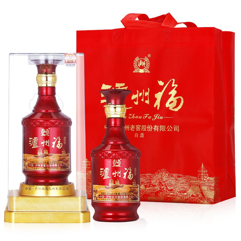 泸州老窖42度泸州福A6浓香型白酒500ml单瓶装