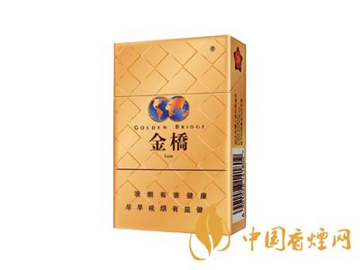 金桥香烟价格表图 2020金桥香烟多少钱一包?