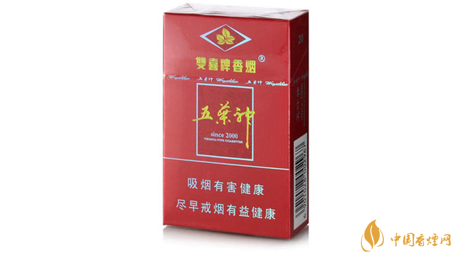红五叶神香烟价格多少钱一包?双喜红五叶神香烟价目表2020