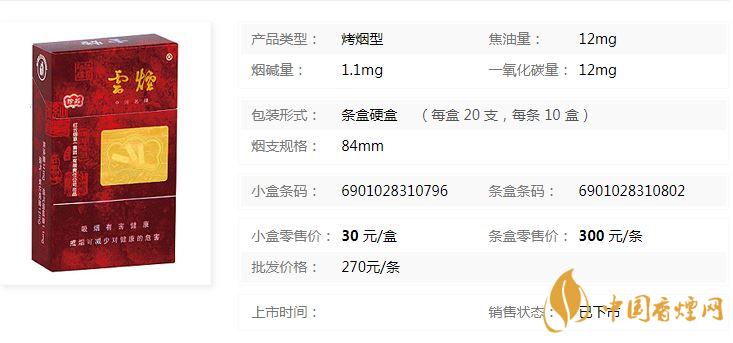 云烟珍品硬盒多少钱?云烟珍品硬盒香烟价格2020