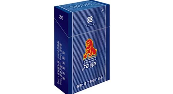 蓝色石狮烟多少钱一包 蓝色石狮烟图片和价格5-7元(3款)