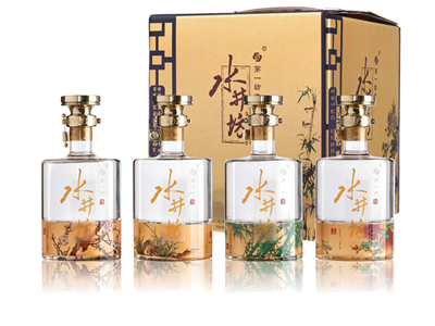 水井坊梅兰竹菊52度浓香型600ml4瓶