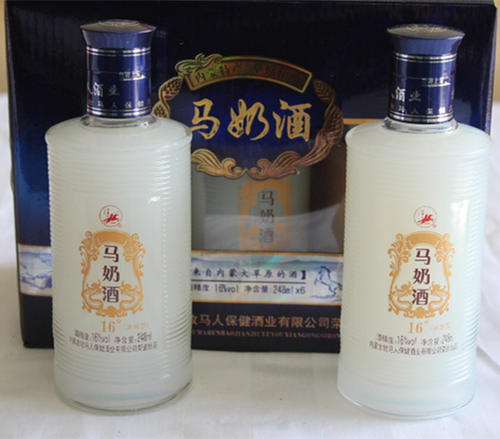内蒙马奶酒的价格与图片大全 马奶酒多少钱一瓶