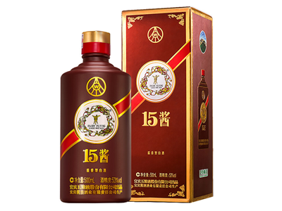 五粮液15酱限量版53&deg;度500ml年份礼盒装