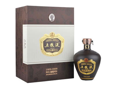 五粮液2012年老酒得名一百周年纪念酒56&deg;度