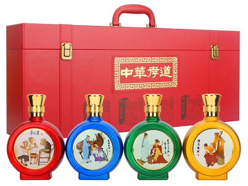 五粮液中华孝道酒52&deg;度500ml礼盒套装