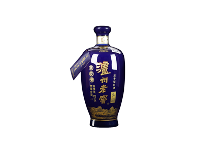 泸州老窖蓝花瓷头曲52度浓香型白酒1L