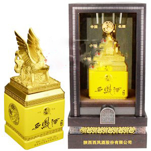 陕西西凤酒御玺凤玺口感凤香型45度白酒500ml单瓶装