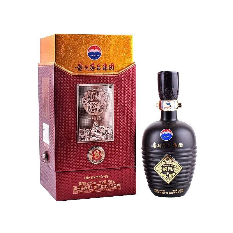 贵州茅台集团国隆酒珍藏精品口感浓香型52度白酒500ml单瓶装