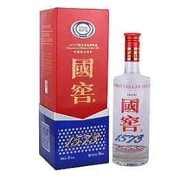 四川泸州老窖国窖1573口感浓香型43度白酒500ml单瓶装