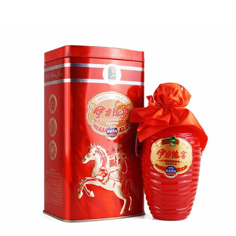 新疆伊力特伊力陈窖窖龄8年50度浓香型500ml单瓶装