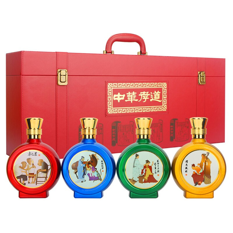 五粮液中华孝道酒52&deg;度浓香型白酒500ml礼盒套装