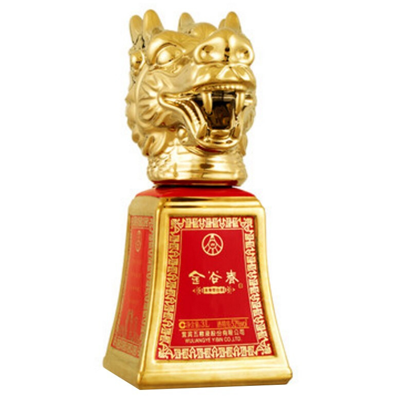 五粮液2013年老酒金谷春生肖龙首纪念酒52&deg;度浓香型白酒3000ml单装