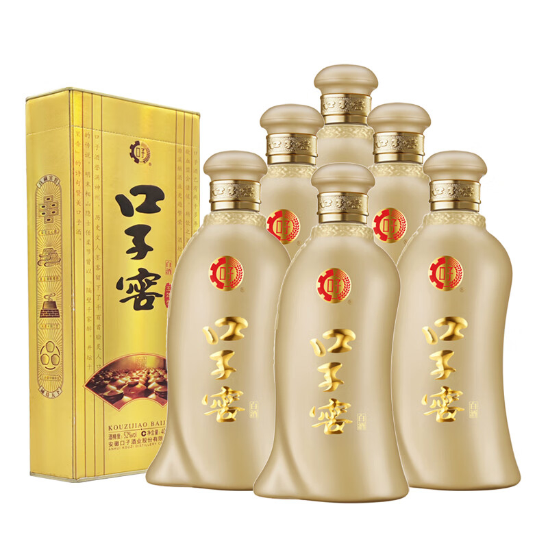 口子窖五年型52度兼香型白酒 400ml
