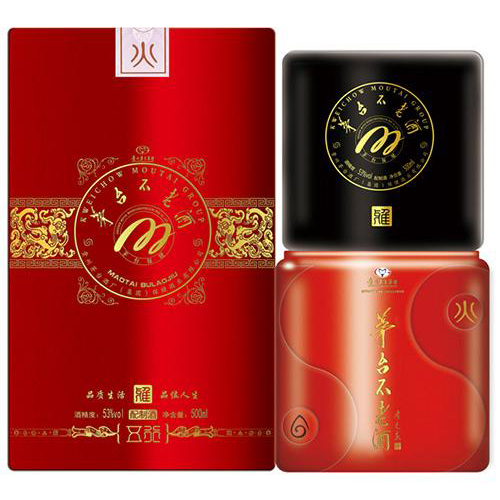 [A]贵州茅台集团不老酒雅系列-火口感酱香型53度白酒500ml单瓶装