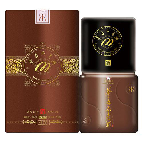 [A]贵州茅台集团不老酒雅系列-木口感酱香型53度白酒500ml单瓶装