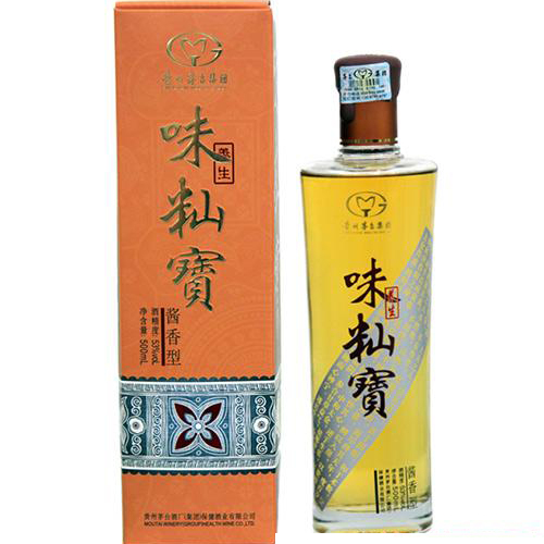 [A]贵州茅台集团味籼寳酒口感酱香型53度白酒500ml单瓶装
