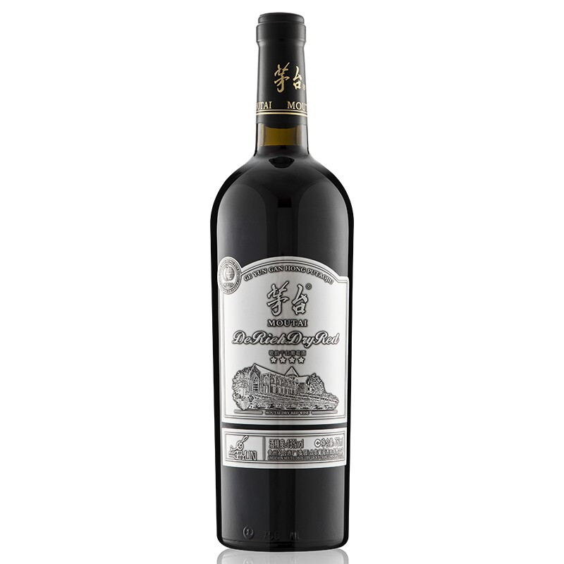 贵州茅台集团四星歌韵干红葡萄酒750ml单支装