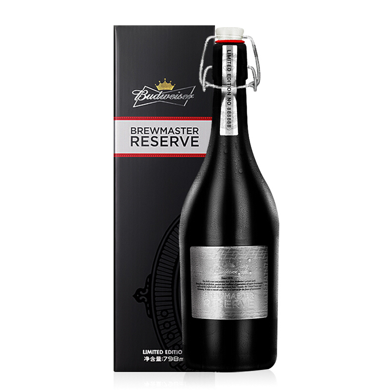 百威（Budweiser）精酿大师啤酒798ml单瓶