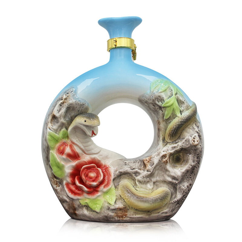 新疆伊力特十二生肖-蛇50度浓香型3000ml单瓶装